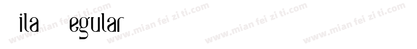Aila Regular字体转换